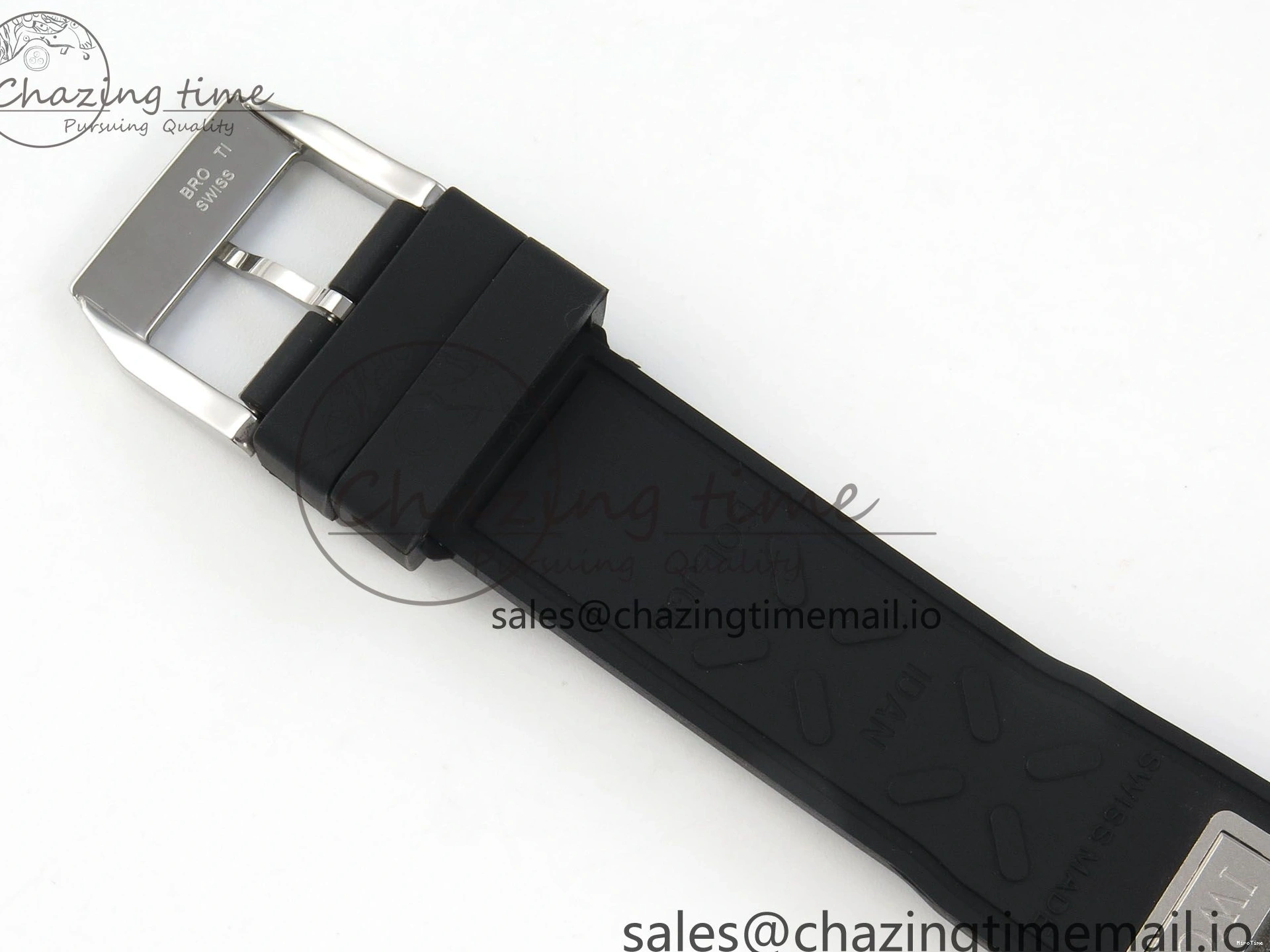 MIROTIME 0320 SunProtective Pilot Mark XX BLSF SS 1:1 Best Edition White Dial on Black Rubber Strap MIYOTA 6995